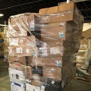 Mystery liquidation pallet box